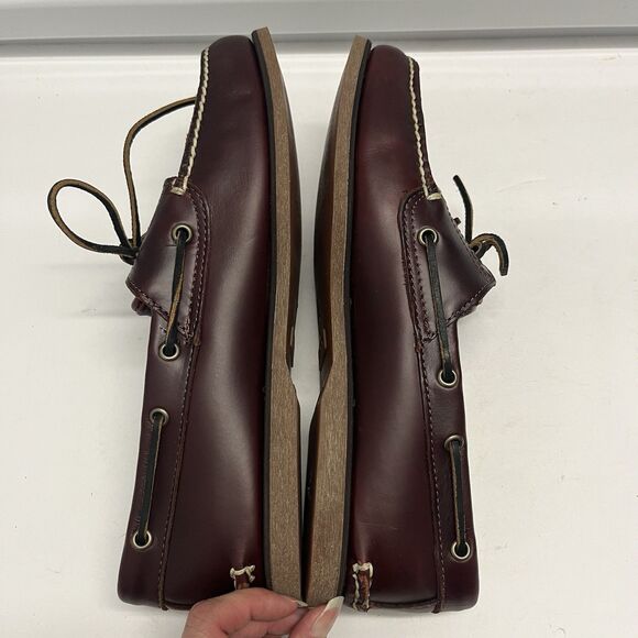 Timberland Men 8.5 M Boat Shoes Classic Brown Leather 25077